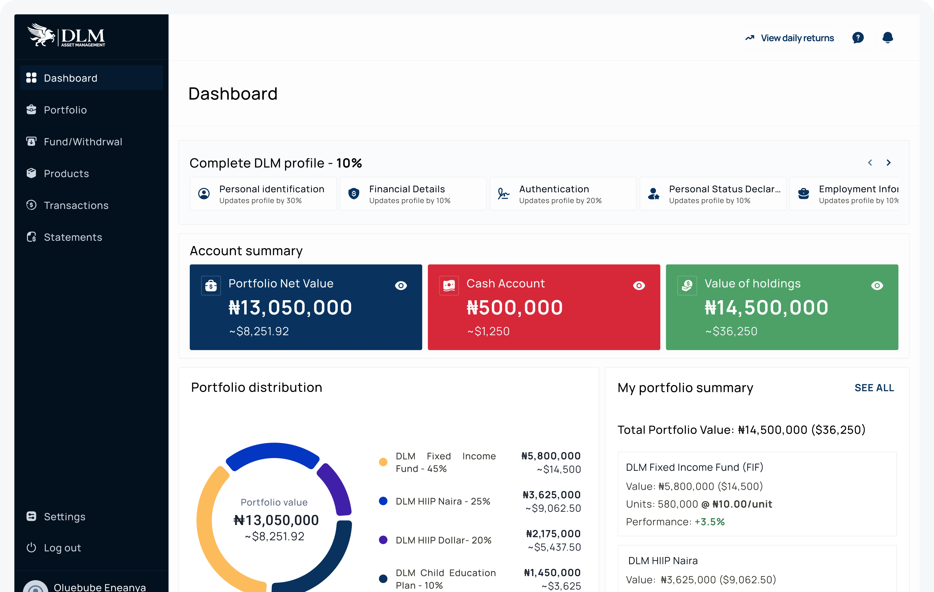 dlm dashboard filled illustration image
